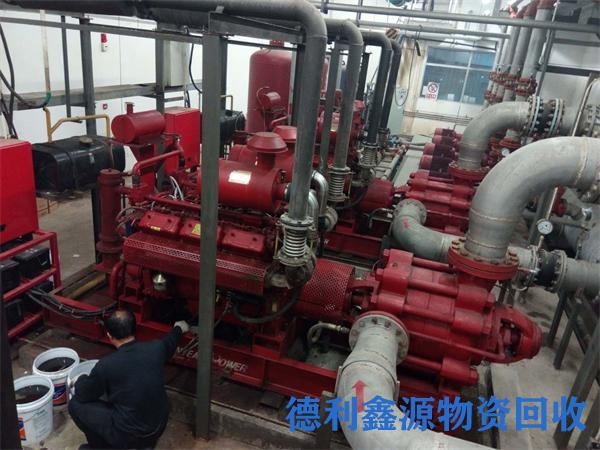 北京回收电机，回收消防电机，泵房拆除