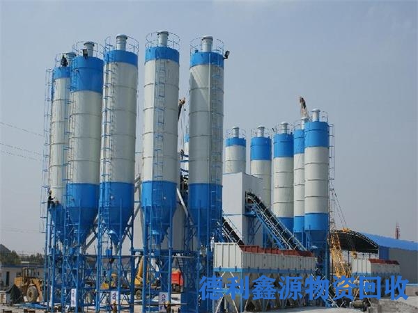 北京搅拌站拆除,搅拌站设备回收,拌合站回收
