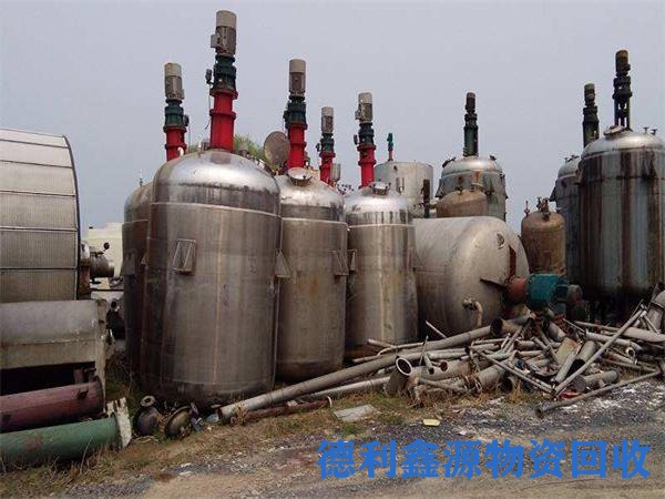 怀柔化工设备回收